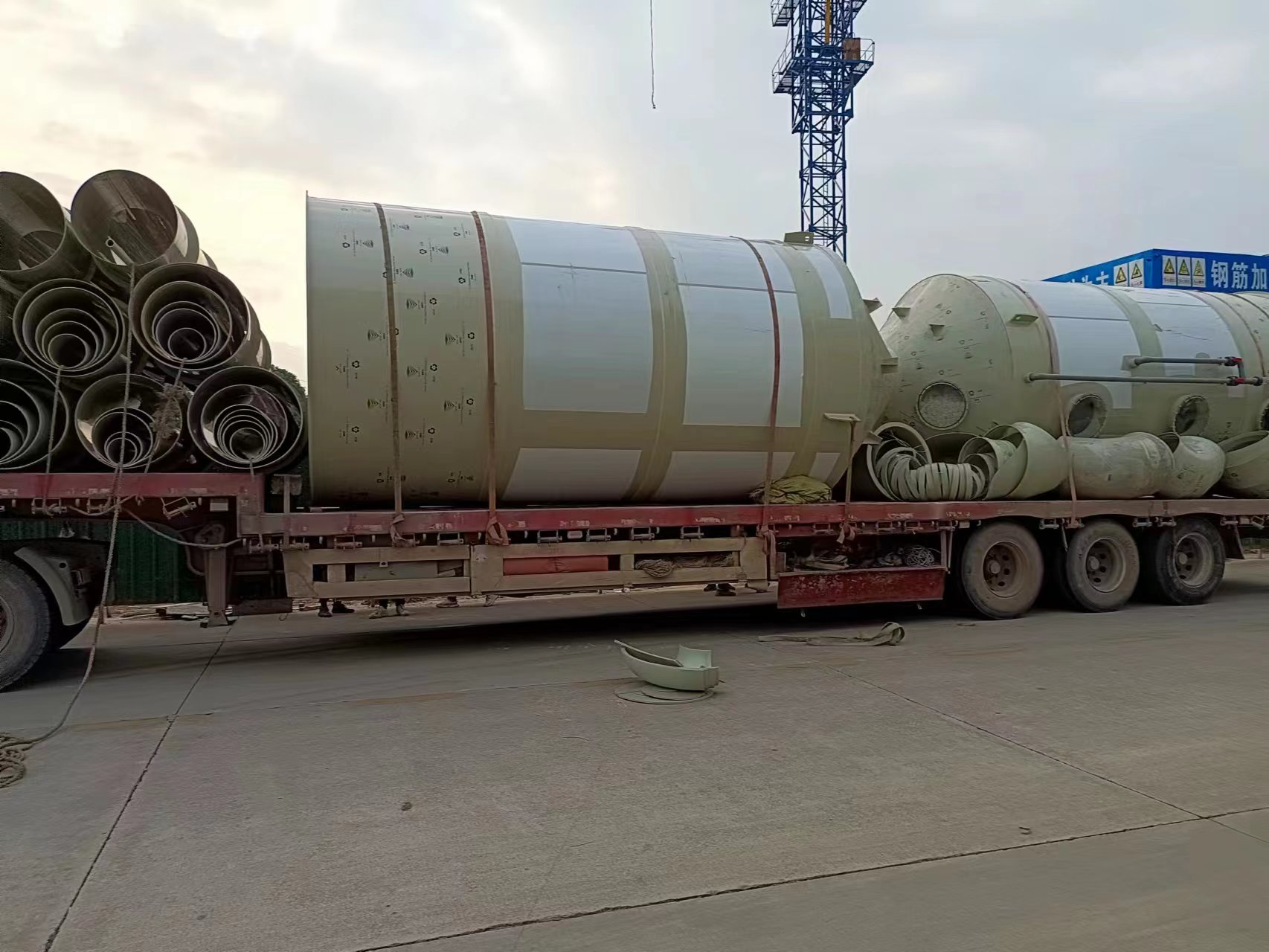 噴淋塔發(fā)貨