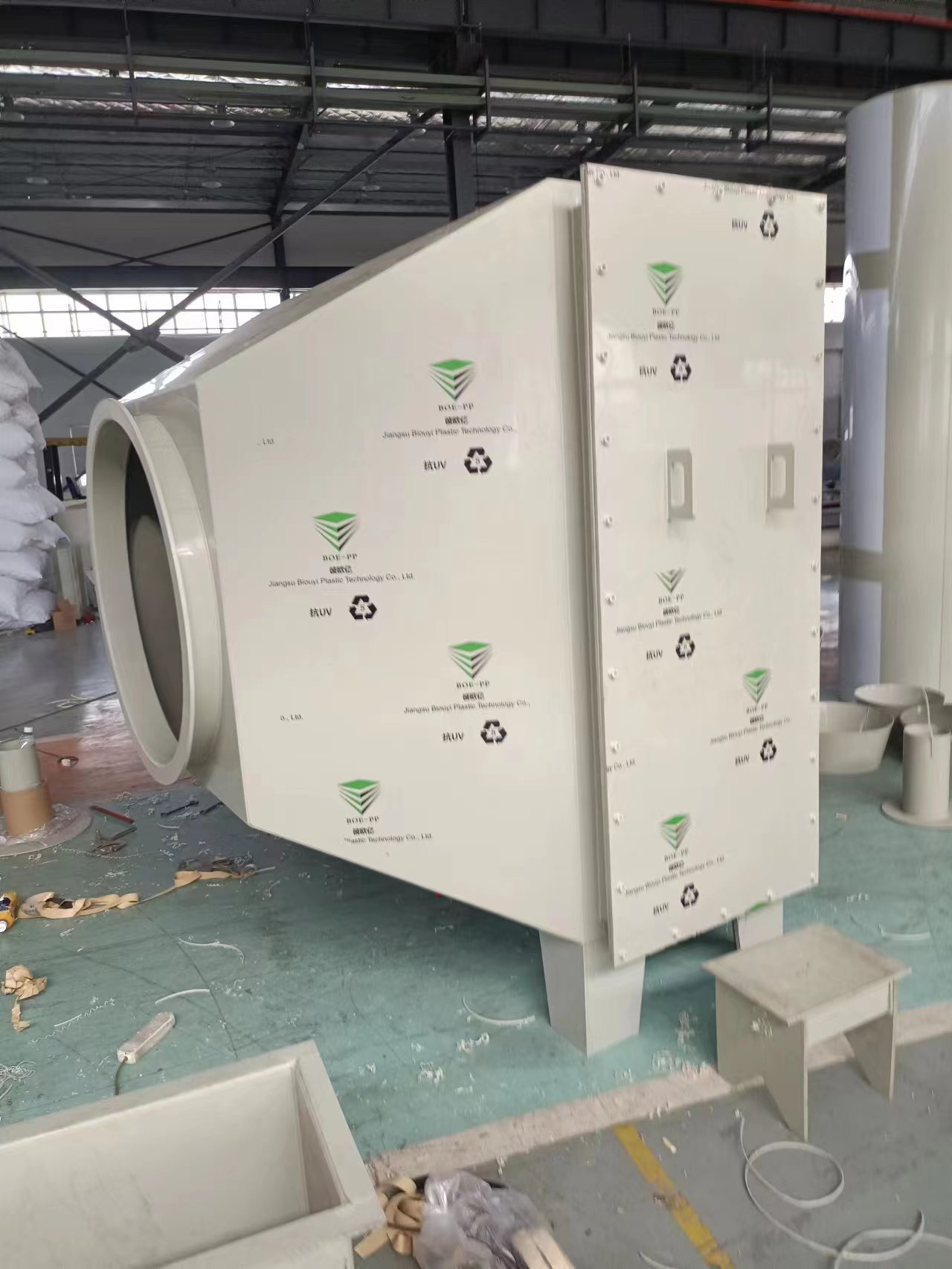 武漢pp廢氣洗滌塔