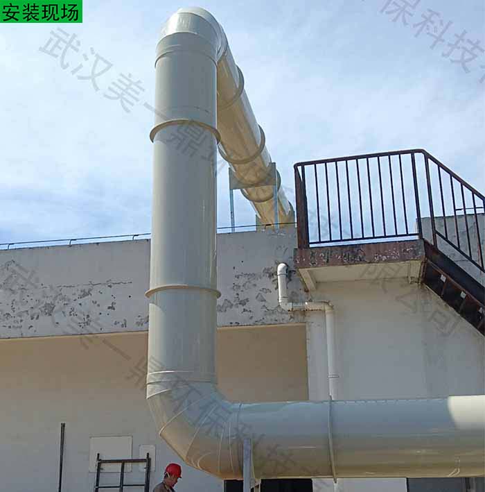 風管設備安裝現場